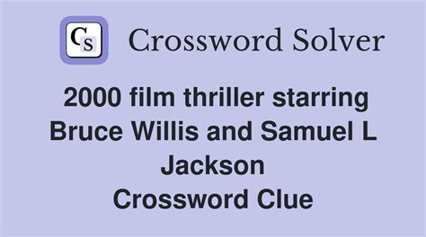 2000 bruce willis|2000 bruce willis movie crossword.